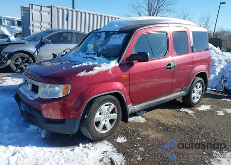 2009 Honda Element Ex from USA, damaged, VIN 5J6YH18789L002930